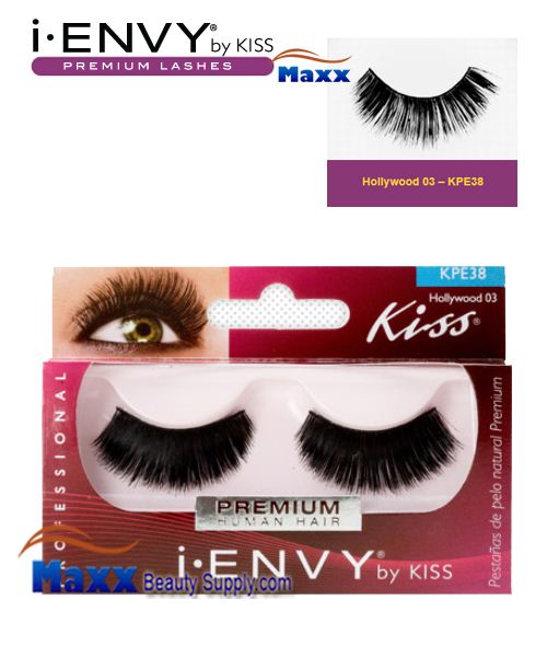 12 Package - Kiss i Envy Hollywood 03 Eyelashes - KPE38